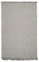 7' X 9' Gray and Ivory Wool Hand Woven Area Rug - $595.49