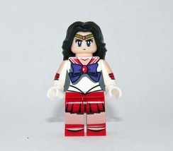 Gift Minifigure Sailor Moon Mars cartoon comic Fast Ship - £4.77 GBP