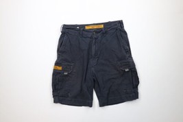 Vtg Abercrombie &amp; Fitch Mens Large Faded Heavyweight Paratrooper Cargo Shorts - £53.53 GBP