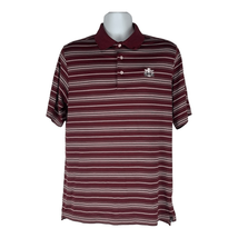 PING Men&#39;s Striped Performance Golf Polo Shirt Size Medium - $21.51