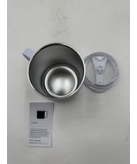 NEW Breville Camper Travel Coffee Mug Cup 12oz Stainless Steel with Sili... - $649.39 MXN