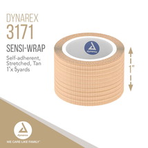 Dynarex Sensi-Wrap Self Adhesive Bandage Wrap Latex-Free Cohesive Rolls,... - $26.43+