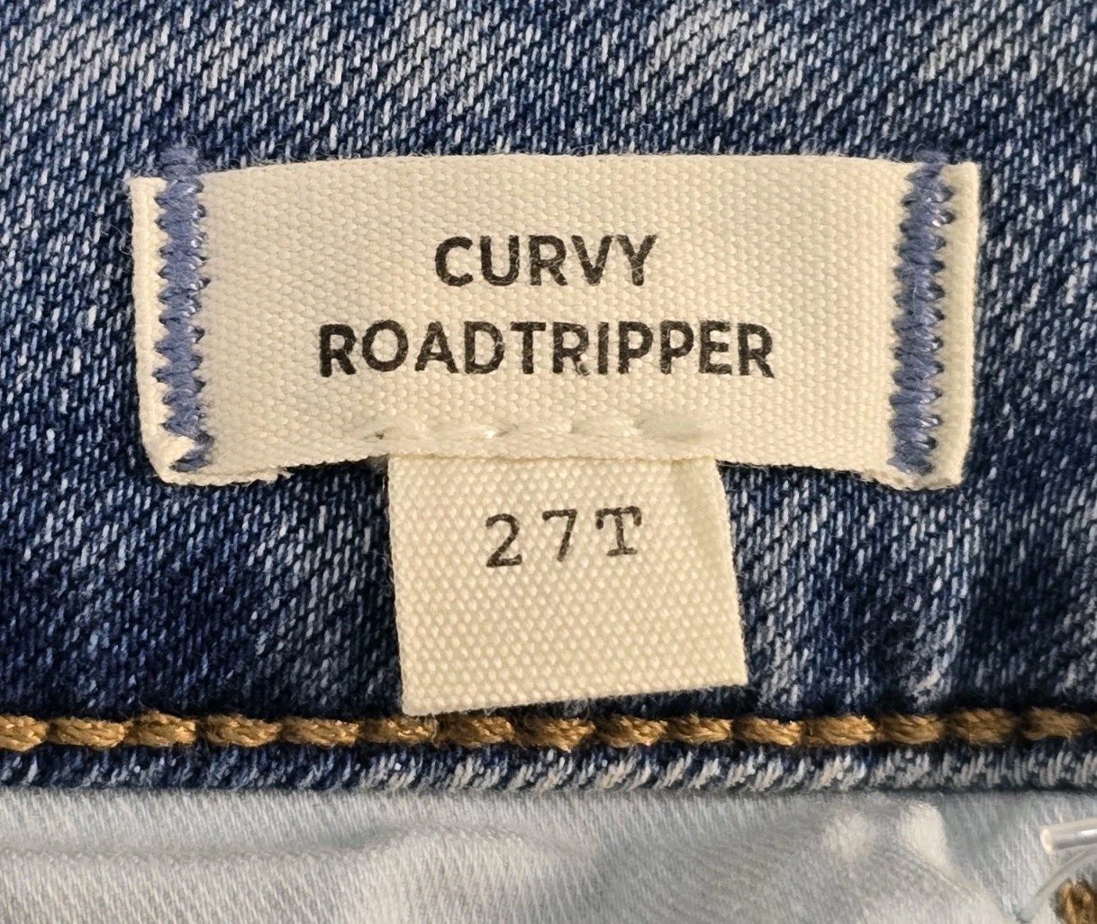NWT Madewell Curvy Roadtripper Road Tripper Skinny 27T Light Blue Soft Jeans Item image 6