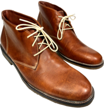Johnston &amp; Murphy Sheepskin Copeland Chukka 25-2022 Leather Mens Boots S... - $1,225.39 MXN