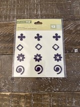 Studio 112 Adhesive Gems Assorted Purple Metallic Scrapbook  New - $11.76