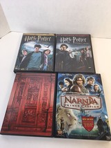 Lot Of 4 Movies DVD Harry Potter Goblet Of Fire Prisoner Of Azkaban Narnia LW&amp;W - £9.87 GBP