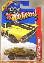 2013 Hot Wheels #137 HW Racing &#39;69 CHEVELLE Yellow wo/RollCage Variation w/Pr5Sp - £7.23 GBP