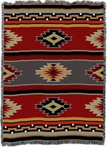 Pure Country Weavers Kaibab Blanket Southwest Native American Inspired 72&quot;x54&quot; - £47.47 GBP