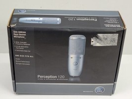 AKG Perception 120 Professional Microphone BOX ONLY Instruction Book &amp; Clamp - £11.45 GBP
