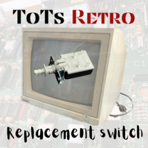 Commodore 1084 1901 Replacement Power Switch Magnavox 8CM515 Philips CM8... - $242.83 MXN