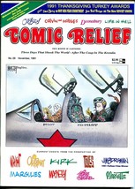 Comic Relief #29 1991-Calvin &amp; Hobbes-political cartoons-Toles-Doonesbury-FN/VF - $36.38