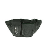 Vance Leather Magnetic Tank Bag/Fanny Pack with 3 Pockets - $48.11