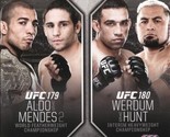 UFC 179-180 Aldo vs Mendes 2 / Werdum vs Hunt DVD | Region 4 - $14.89