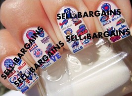  New Designs》 2025 Buffalo Bills Decals》34 Different Designs》Nail Art De... - $634.51 MXN
