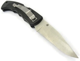 Stainless Steel Folding Pocket Knife - £15.56 GBP