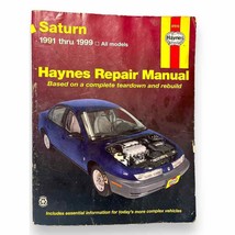 Haynes  SATURN All Models 1991 - 1999 Repair Manual 87010 - £8.57 GBP