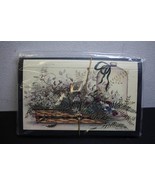 Pat Richter Wine Ribbon Longaberger Baskets Accordion Coupon Folder Souv... - $278.36 MXN