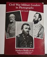Civil War Military Leaders in Photos: 24 Post Cards Never Used - Vintage... - $16.56 CAD