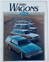 1980 Chevrolet Wagons Dealer Showroom Sales Brochure Guide Catalog - £7.53 GBP