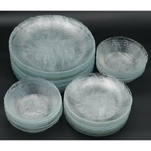 Arcoroc Canterbury Crocus Glass Dinner Plate, Salad Plate, Cereal Bowl *... - $8.91+
