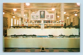 Gun Display Browning Museum Rock Island Arsenal IL UNP Chrome Postcard A14 - £3.06 GBP