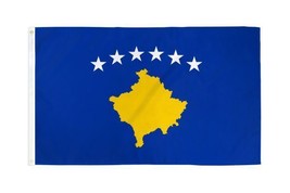 3x5 Kosovo Flag Country Banner New Indoor Outdoor 100D - £14.38 GBP