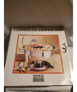 Seville Classics Commercial 4 Qt Chafing Dish Stainless Steel Model NO.1... - $88.70 CAD