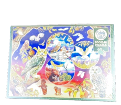 Cobble Hill 1000 Piece Puzzle Owl Magic (sealed) NWT - $13.85