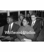 Martin Luther King Jr &amp; Ralph Abernathy on the Montgomery Bus Dec 21,195... - $8.50