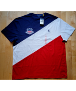 Polo Ralph Lauren Mens Large USA RL Paris Olympics T-Shirt World Cup NWT - €65,57 EUR