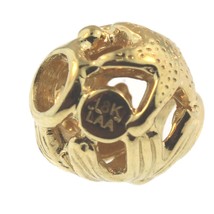 Authentic Trollbeads 18K Gold 21314 Ocean, Gold - £477.78 GBP