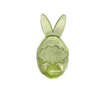 GLASS JAR EGG 7 Inches Tall TRANSPARENT GLASS JAR WITH LID - $29.58