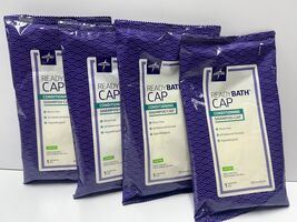 Medline ReadyBath Rinse-Free Shampoo and Conditioning Caps, 4 Pack - MSC... - $9.99