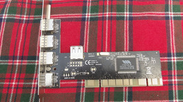 VIA V6212-J1 5 USB 2.0 Ports PCI Adapter PC Card - $11.84