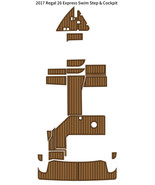 2017 Regal 26 Express Swim Platform Cockpit Pad Boat EVA Foam Teak Deck ... - $1,229.56 CAD