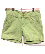 North Face Green Size 4 Women&#39;s Cotton Shorts - $19.80