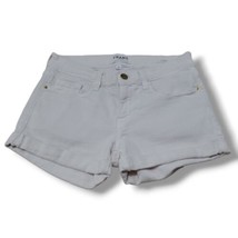 Frame Shorts Size 24 27x3 Frame Denim Le Cutoff Jean Shorts Cuffed Stret... - £27.24 GBP