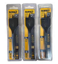 DEWALT DW1583 1-1/8-Inch by 6-Inch Spade Drill Bit Pack of 3 - £17.12 GBP
