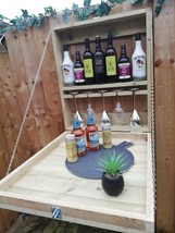 Handmade Garden Wall Bar, Outdoor Living - $120.07