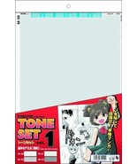 DELETER Screen Tone Set Vol.1 Anime Manga Tools Kit JAPAN Import - £17.43 GBP