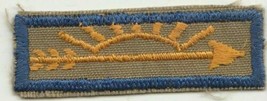 Vtg Arrow of Light Cub Scout Club Patch 2&quot; x 1/2&quot; Sew On - £5.61 GBP