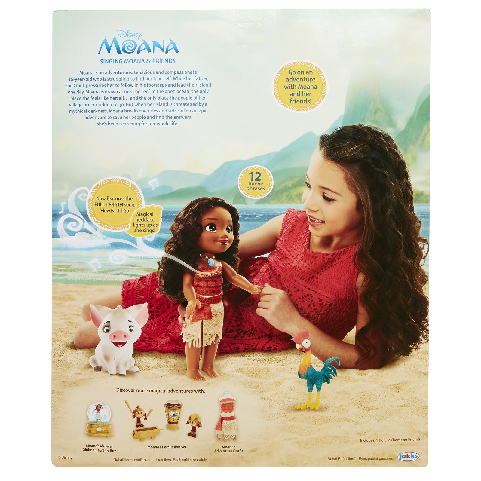 Moana Disney's Singing Adventure Doll and Friends Doll Playset Item image 15