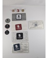 Wounded Warrior Lot Pins, Medallion, Challenge Coins, Bookmark, Patches - $28.99