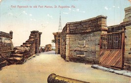 S.Augustine Florida ~ Lotto Di 3 1910s Cartoline ~ Fort Marion-Roman Arch-City - £7.97 GBP