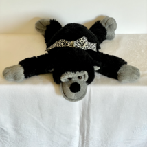 Animal Adventure Chimpanzee Gorilla Plush Stuffed Animal Soft Toy Black Gray - £11.72 GBP