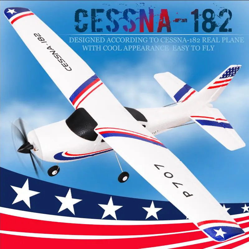 Park10 RC Airplane P707G 2.4G 3D/6G With Gyroscope 3Ch RC Airplane Fixed Wi - £12.37 GBP+