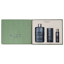Gucci Guilty Pour Homme 3 Pc 0.5 + 3oz EDT + Travel + 70g Deodorant NEW GIFT SET - £149.39 GBP