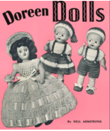 Vintage Bed Doll Crochet Pattern 16 Pages 13 Patterns by Doreen Dolls #1... - £1.64 GBP