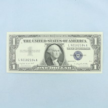 1957 $1 Crisp Uncirculated Silver Certificate Blue Seal Bill - $312.95 MXN
