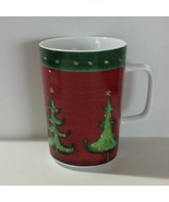 Christmas Tree Mug with 4 Different Trees, Dishwasher &amp; Microwave Safe T... - $9.99